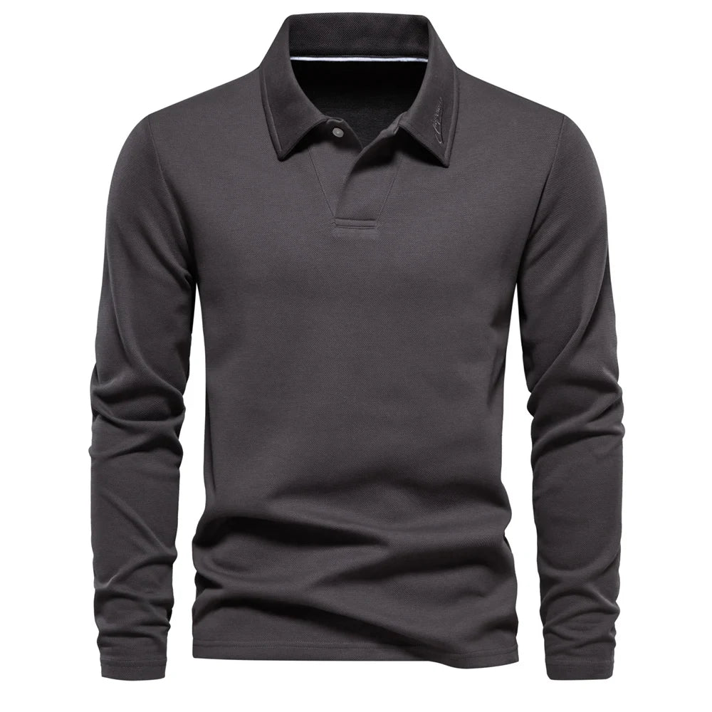 Men's Crew Neck Soft Knit Jumper for Everyday Autumn Layering