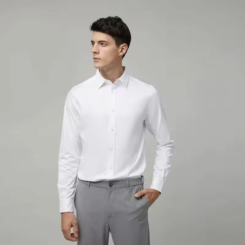 Non-Iron Twill Cotton Formal Shirt