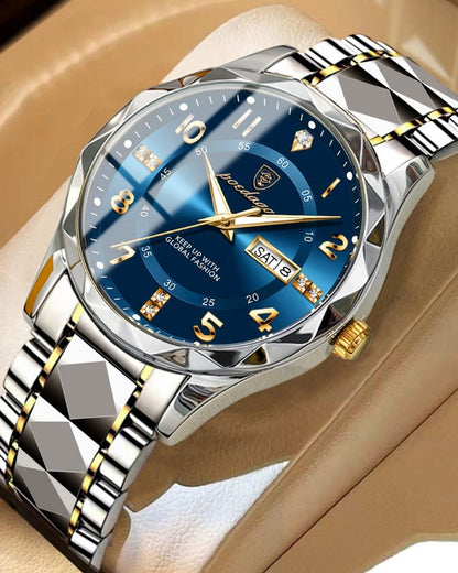 Classic Two-Tone Steel Watch