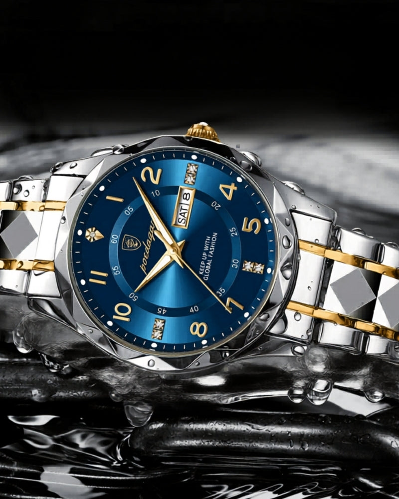 Classic Two-Tone Steel Watch