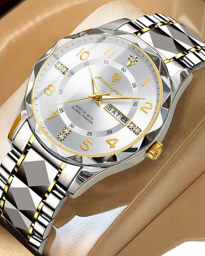 Classic Two-Tone Steel Watch