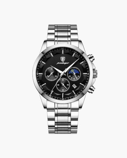 Precision Chronograph Steel Watch