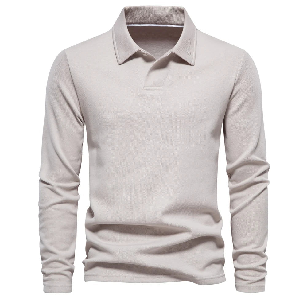 Men's Crew Neck Soft Knit Jumper for Everyday Autumn Layering