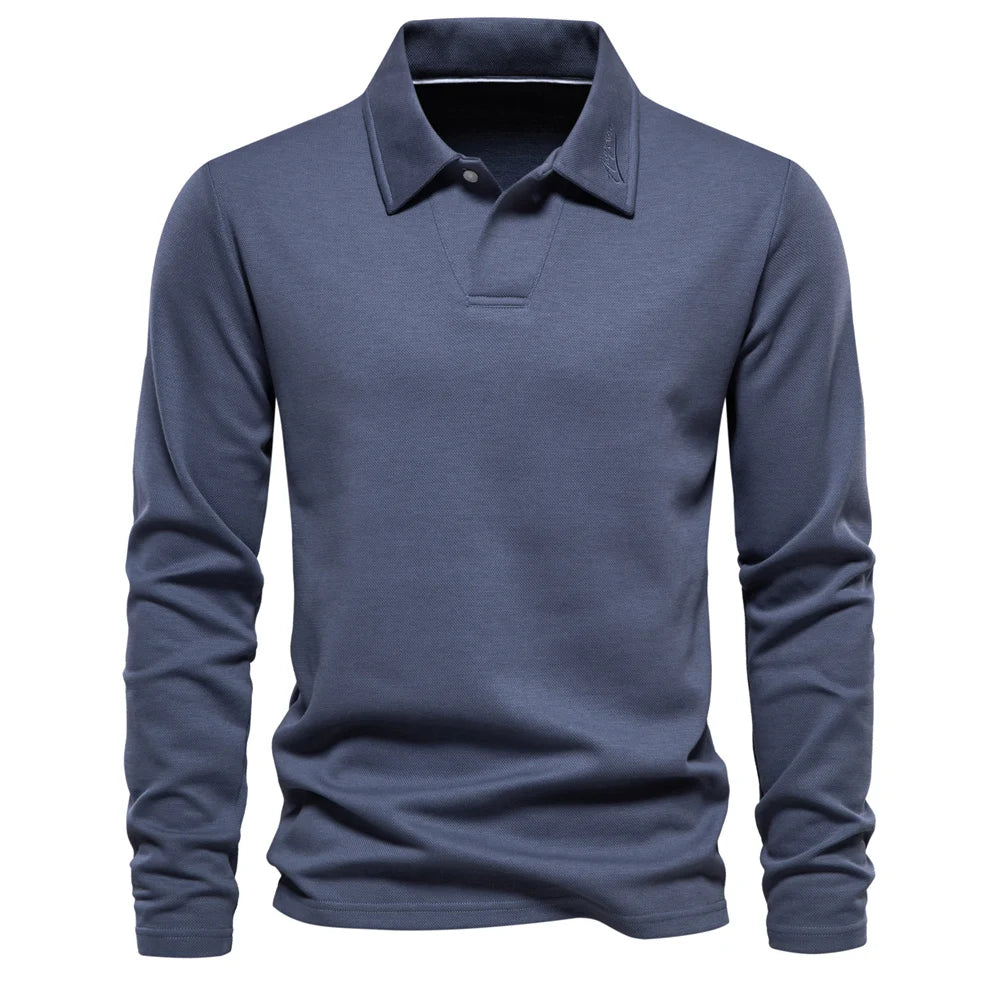 Men's Crew Neck Soft Knit Jumper for Everyday Autumn Layering