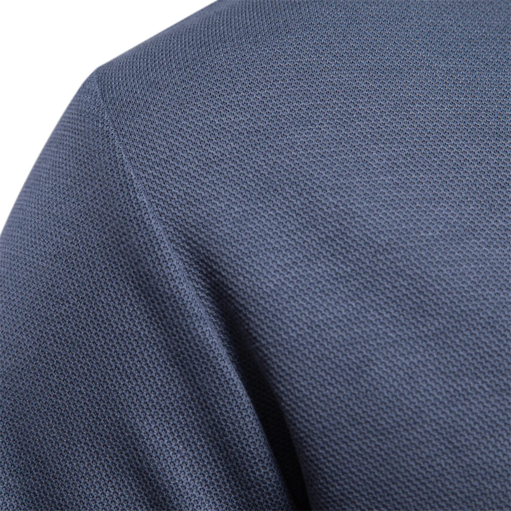 Men's Crew Neck Soft Knit Jumper for Everyday Autumn Layering
