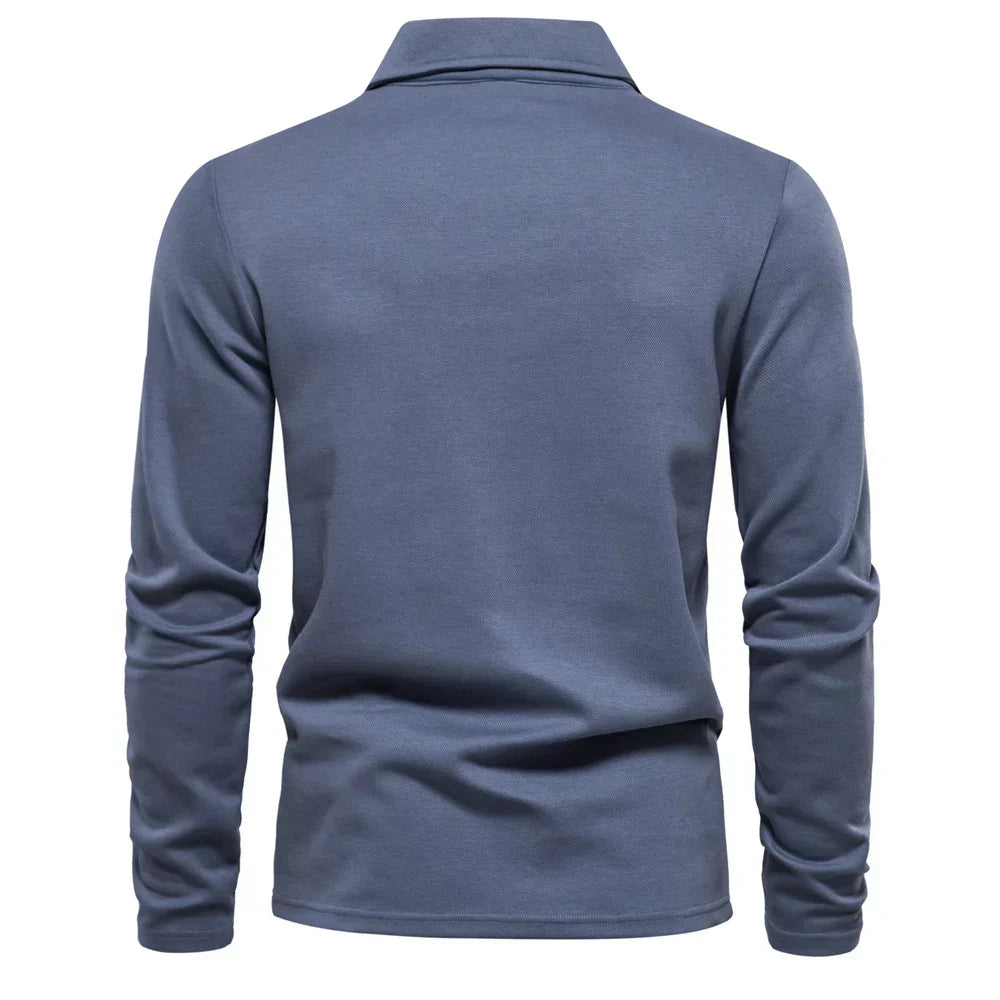 Men's Crew Neck Soft Knit Jumper for Everyday Autumn Layering