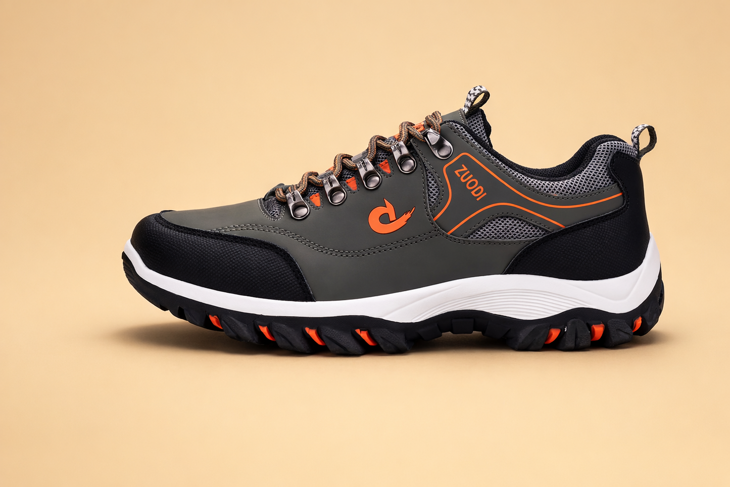 Men's Breathable Trail Hiking Shoes with Grip Outsole for Autumn