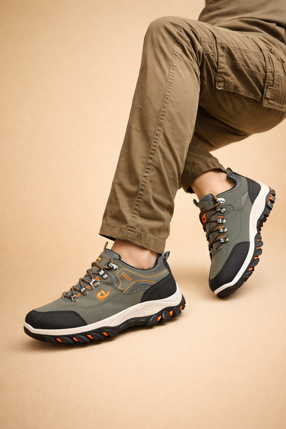 Men's Breathable Trail Hiking Shoes with Grip Outsole for Autumn