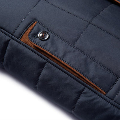 Men's Tailored Quilted Jacket for the Office and Weekend