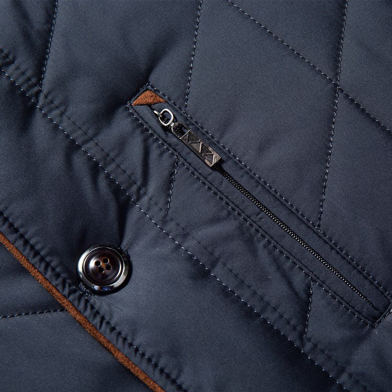 Men's Tailored Quilted Jacket for the Office and Weekend