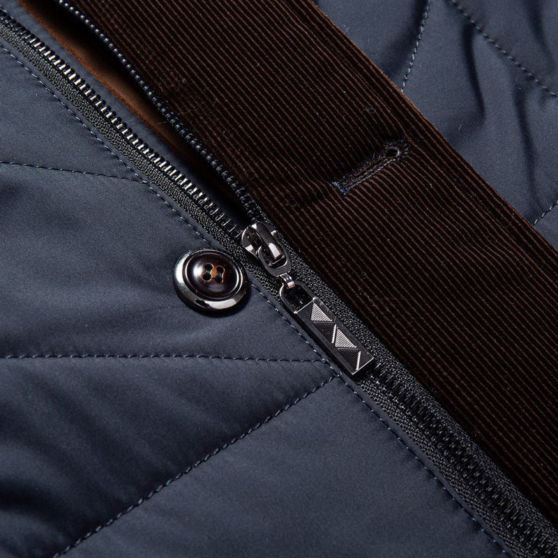 Men's Tailored Quilted Jacket for the Office and Weekend