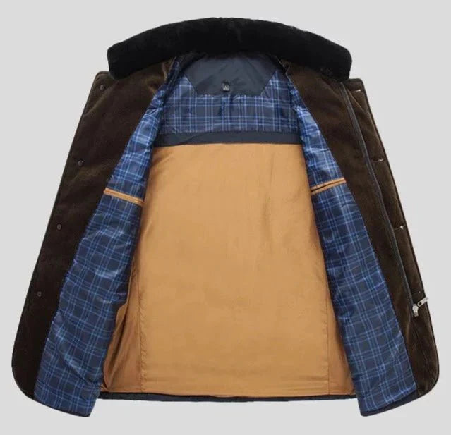 Men's Tailored Quilted Jacket for the Office and Weekend