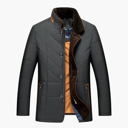 Men's Tailored Quilted Jacket for the Office and Weekend