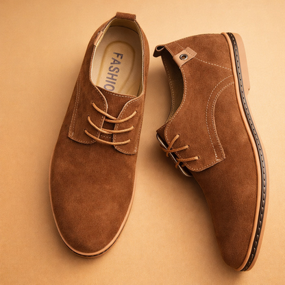 Men's Vegan Leather Oxford Shoes for Smart Autumn Occasions