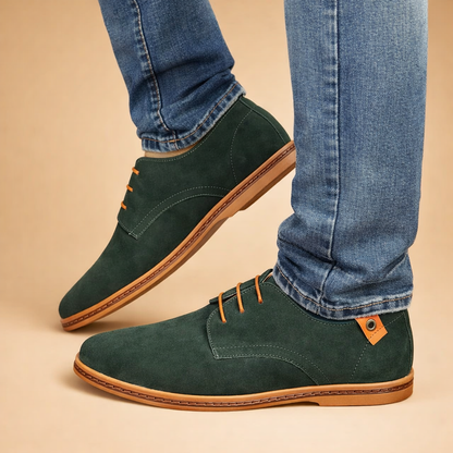 Men's Vegan Leather Oxford Shoes for Smart Autumn Occasions